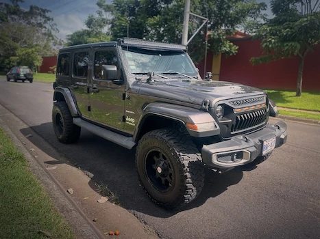 Rear right side view of 2018 Jeep Wrangler JL