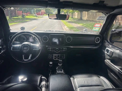 Rear left side view of 2018 Jeep Wrangler JL
